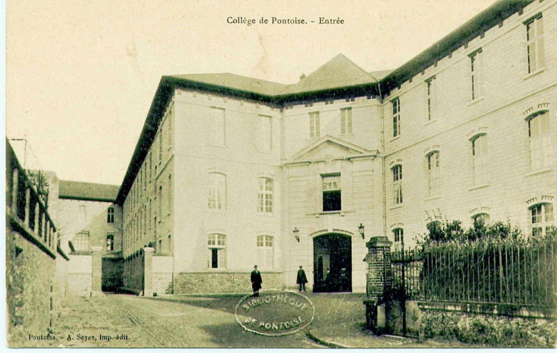 Photographie de l'hôpital auxiliaire, l'actuel collège Chabanne