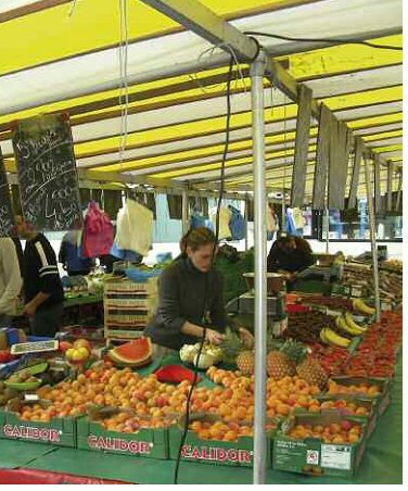Fruits et légumes du marché